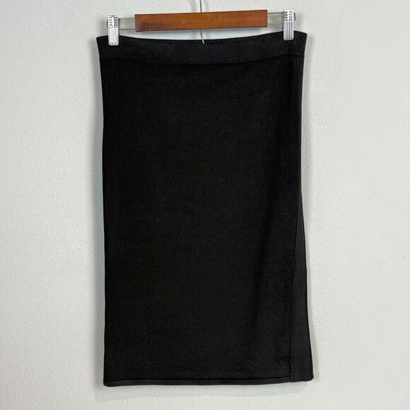 Vince Dresses & Skirts - Vince Black Viscose Knit Bodycon Pencil Skirt S